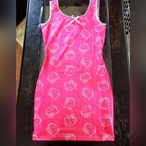 Hello kitty dress, it's a small but runs a size down.